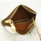 Louis Vuitton Coin Purse Monogram Pochette Cles Brown — view 3