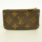 Louis Vuitton Coin Purse Monogram Pochette Cles Brown — view 8