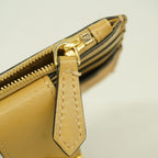 Fendi Coin Purse Zucca Leather Beige Gold — view 5