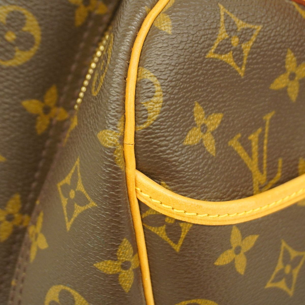 Louis Vuitton Handbag Monogram Deauville Brown — view 6