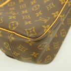Louis Vuitton Handbag Monogram Deauville Brown — view 7