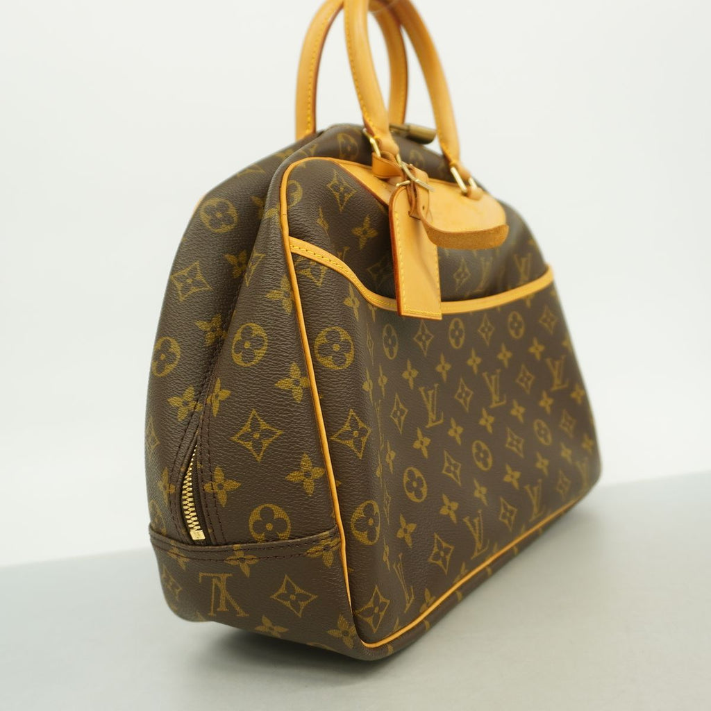 Louis Vuitton Handbag Monogram Deauville Brown — view 2