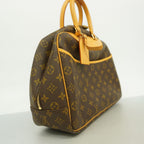Louis Vuitton Handbag Monogram Deauville Brown — view 2