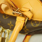Louis Vuitton Handbag Monogram Deauville Brown — view 8