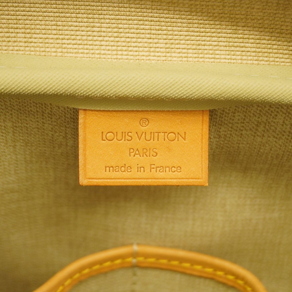 Louis Vuitton Handbag Monogram Deauville Brown — view 5