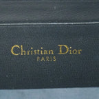 Dior Fon Pouch Oblique Canvas Navy Gold — view 5