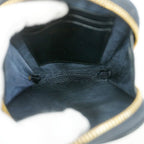 Dior Fon Pouch Oblique Canvas Navy Gold — view 4