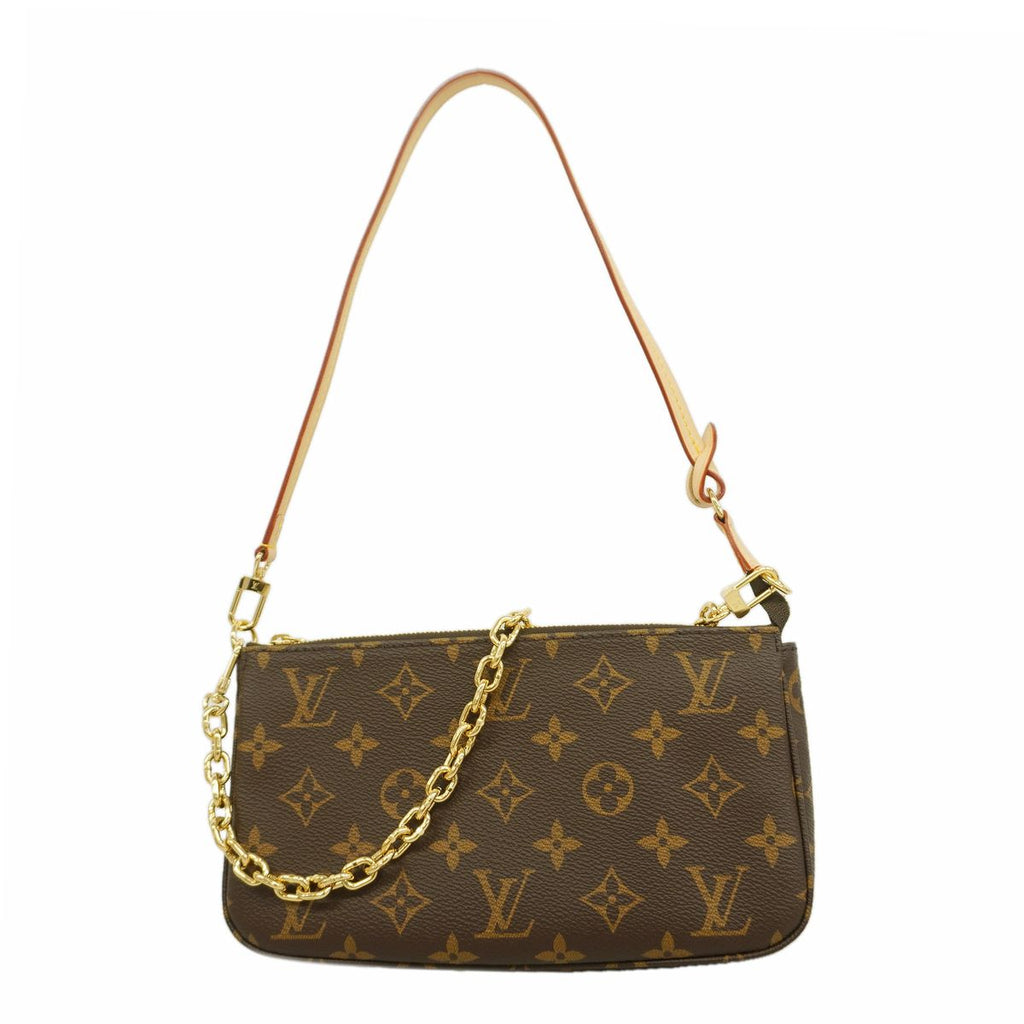 Louis Vuitton Pouch Monogram Pochette Accessoires Brown 2-Way