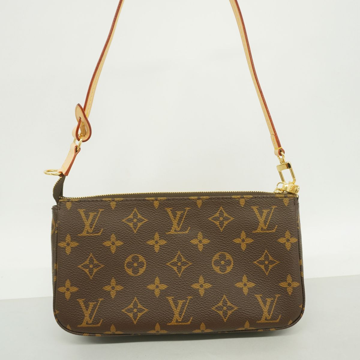 Louis Vuitton Pouch Monogram Pochette Accessoires Brown 2-Way — view 8