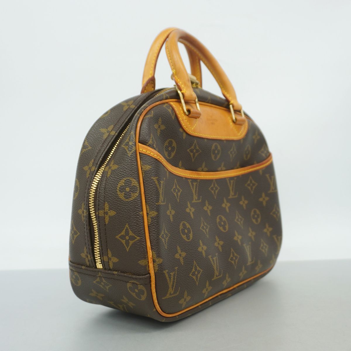 Louis Vuitton Handbag Monogram Trouville Brown — view 2
