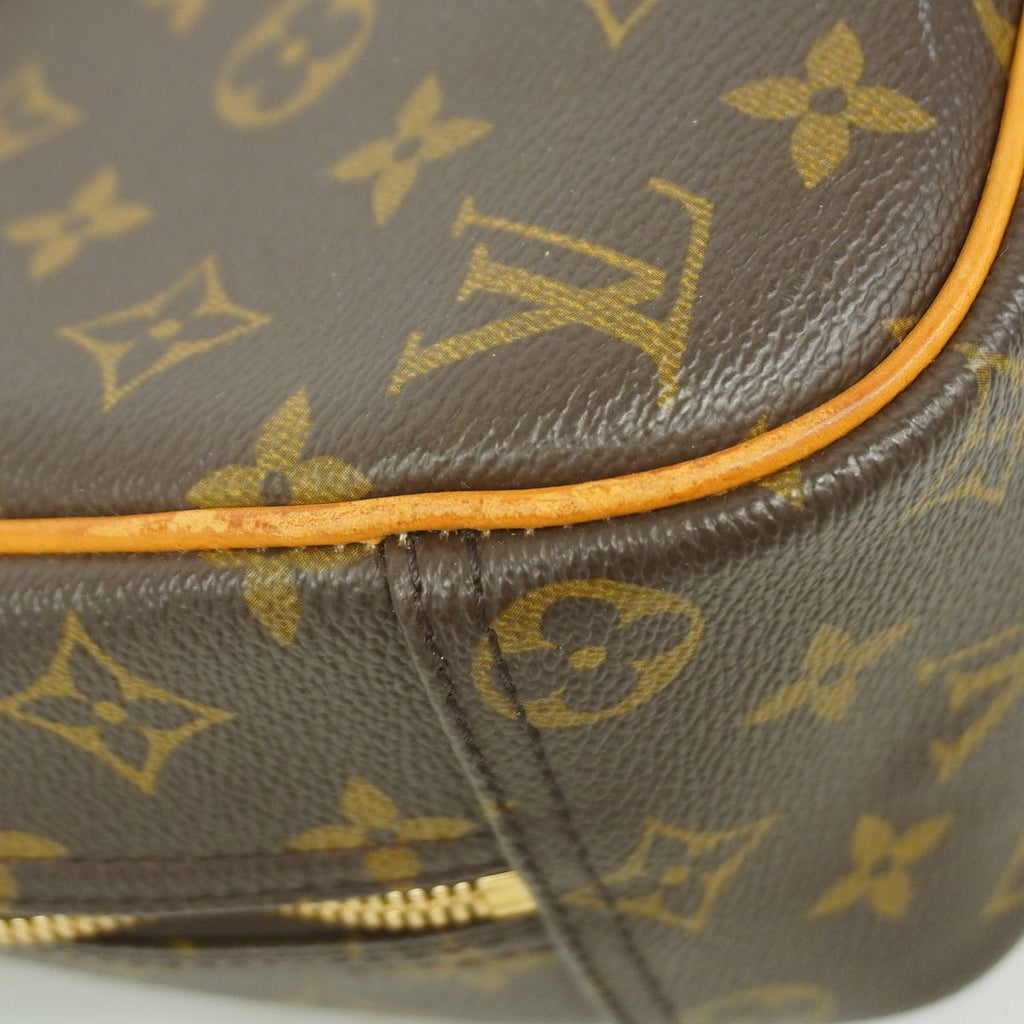 Louis Vuitton Handbag Monogram Trouville Brown — view 7
