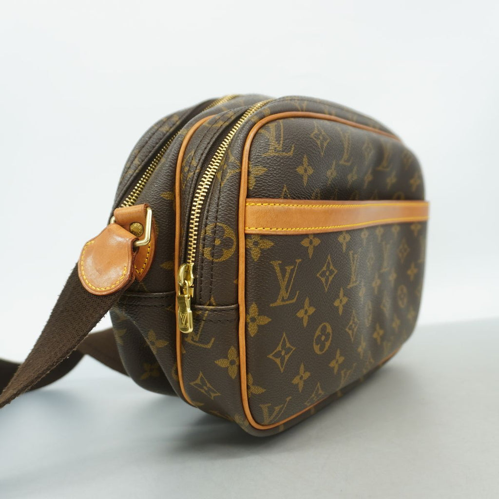 Louis Vuitton Shoulder Bag Monogram Reporter PM Brown — view 2
