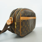Louis Vuitton Shoulder Bag Monogram Reporter PM Brown — view 2