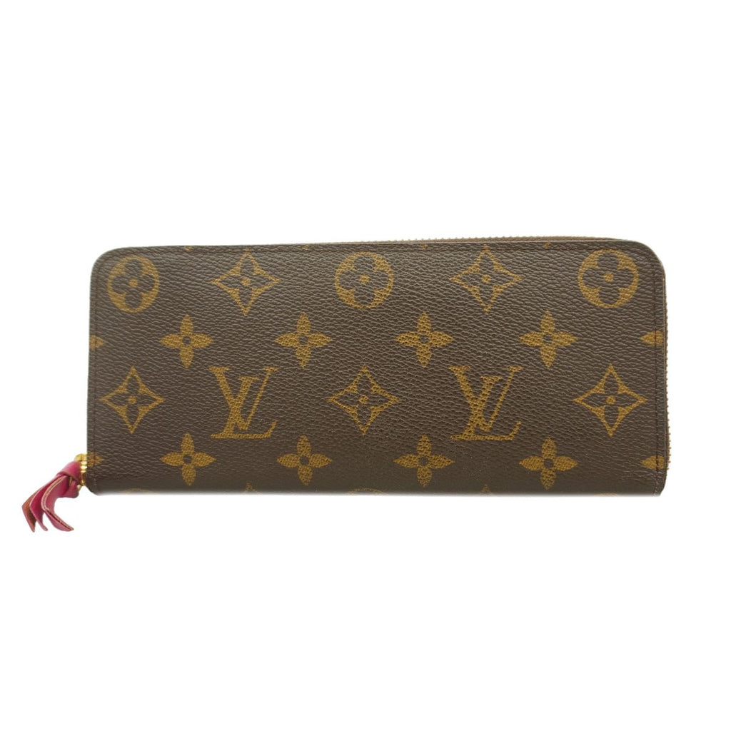 Louis Vuitton Wallet Monogram Portefeuille Clemence Hot Pink