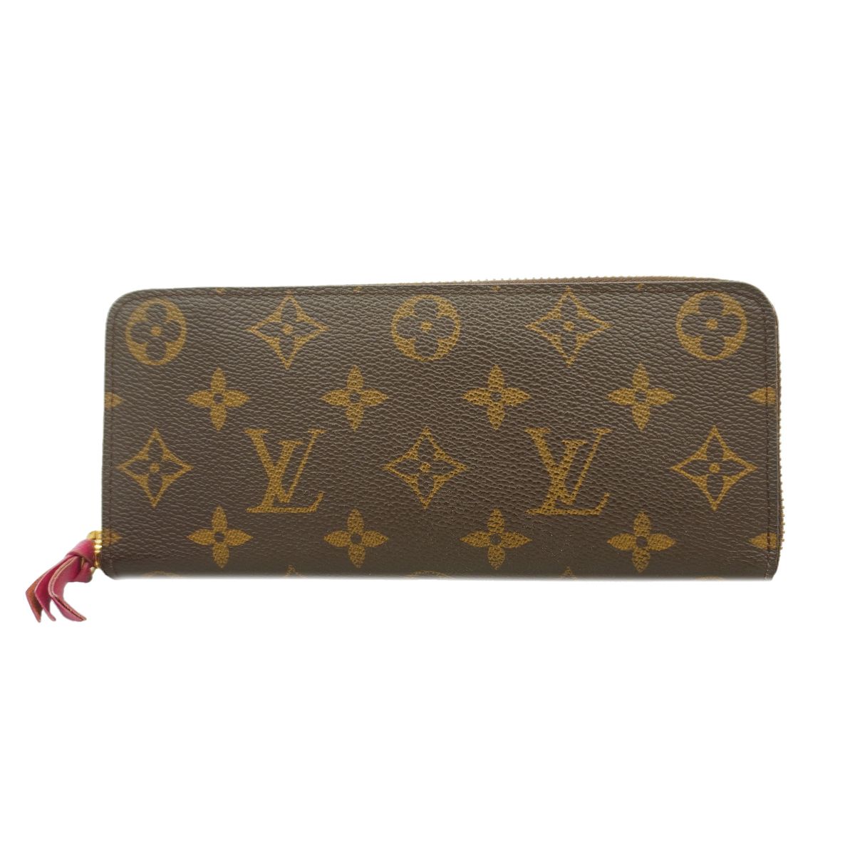 Louis Vuitton Wallet Monogram Portefeuille Clemence Hot Pink