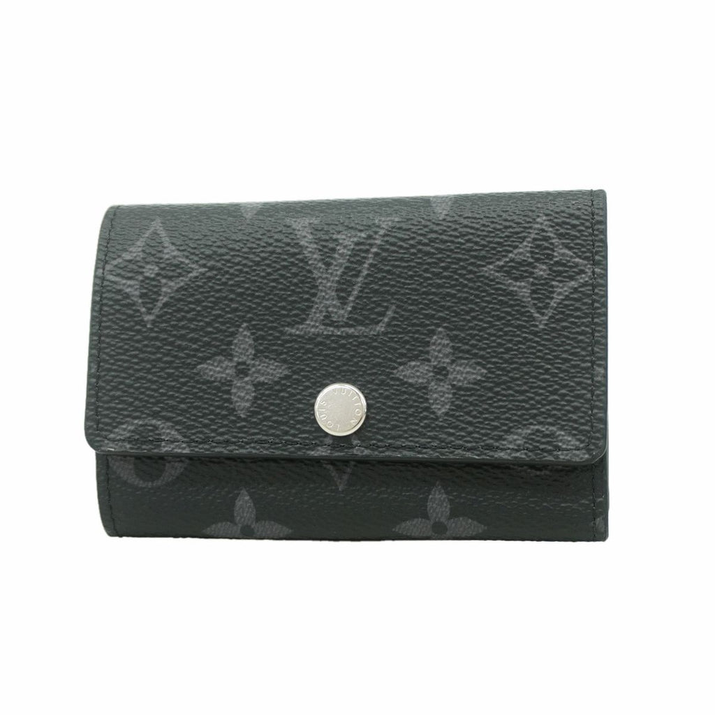 Louis Vuitton Key Case Monogram Eclipse Multicles 6 Black Key Holder