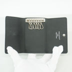 Louis Vuitton Key Case Monogram Eclipse Multicles 6 Black Key Holder — view 3