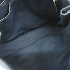 Hermes Tote Bag Fourre Tout MM Canvas Black Silver — view 4