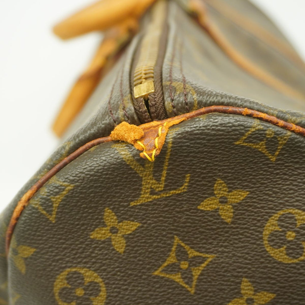 Louis Vuitton Boston Bag Monogram Keepall 55 Brown — view 6