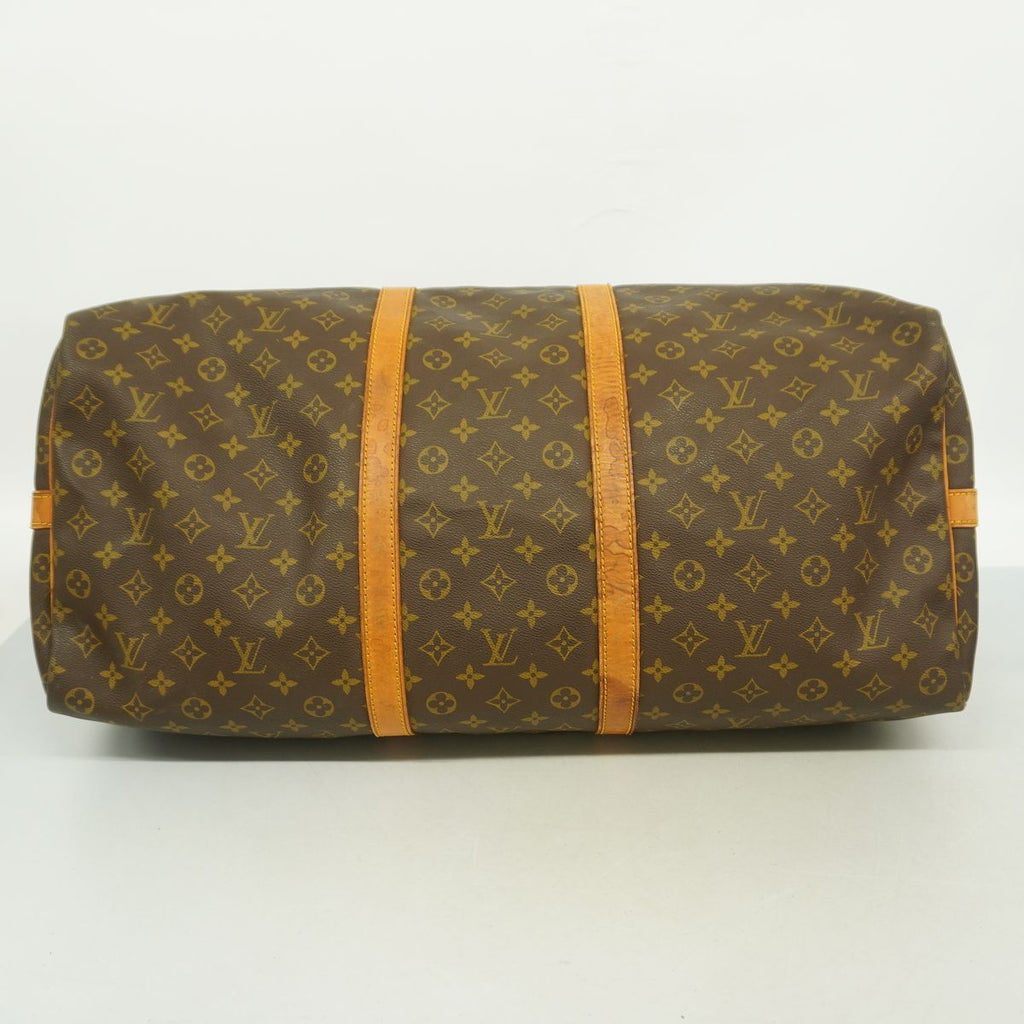 Louis Vuitton Boston Bag Monogram Keepall Bandouliere 60 Brown — view 3