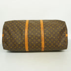 Louis Vuitton Boston Bag Monogram Keepall Bandouliere 60 Brown — view 3