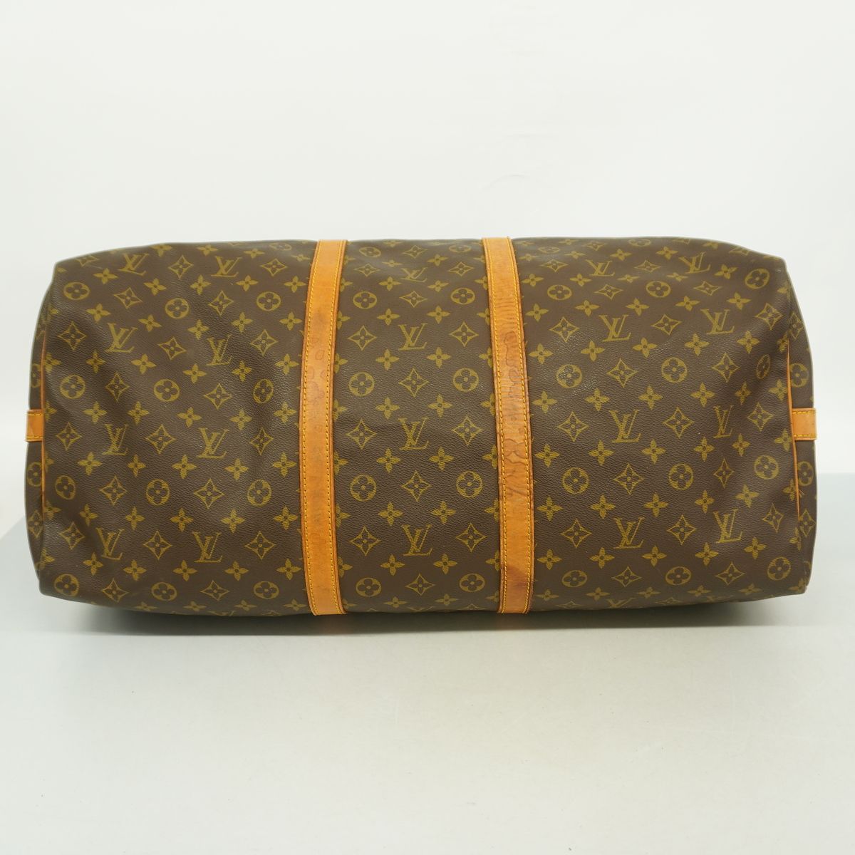 Louis Vuitton Boston Bag Monogram Keepall Bandouliere 60 Brown — view 3