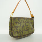 Louis Vuitton Pouch Monogram Graffiti Pochette Accessoires Khaki — view 2