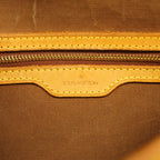 Louis Vuitton Shoulder Bag Monogram Gibeciere MM Brown — view 5