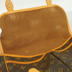 Louis Vuitton Shoulder Bag Monogram Gibeciere MM Brown — view 6