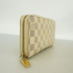Louis Vuitton Wallet Damier Azur Zippy White — view 2