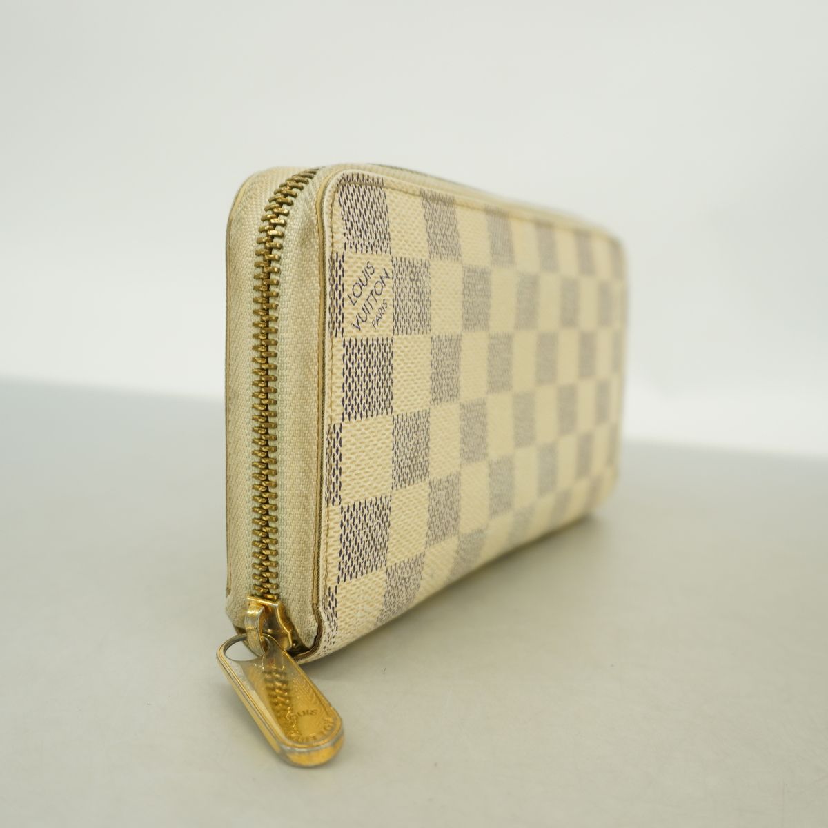 Louis Vuitton Wallet Damier Azur Zippy White — view 2