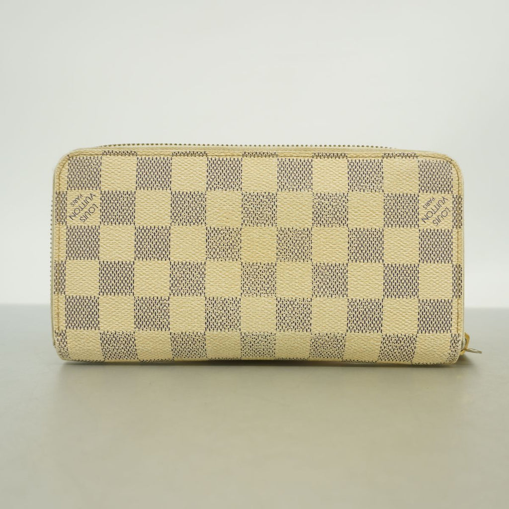 Louis Vuitton Wallet Damier Azur Zippy White — view 8