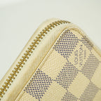 Louis Vuitton Wallet Damier Azur Zippy White — view 6