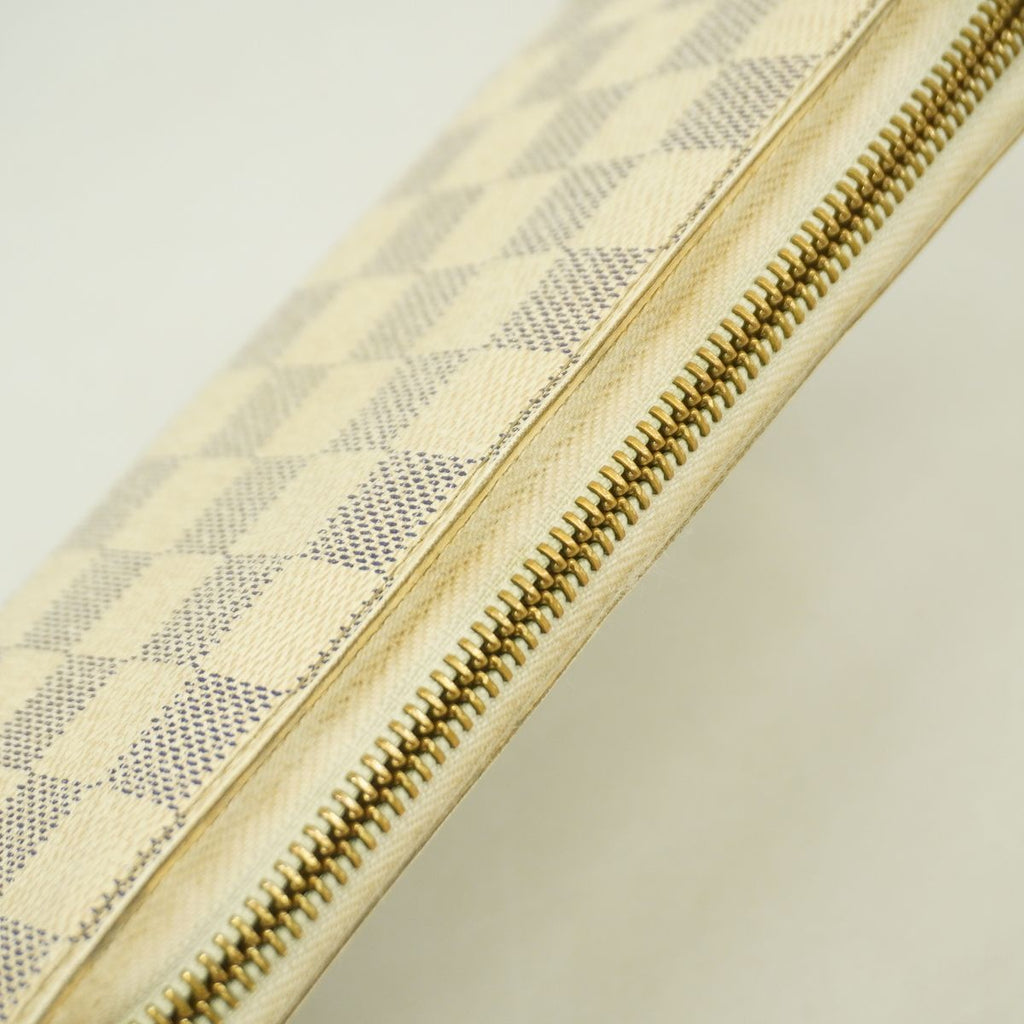 Louis Vuitton Wallet Damier Azur Zippy White — view 7