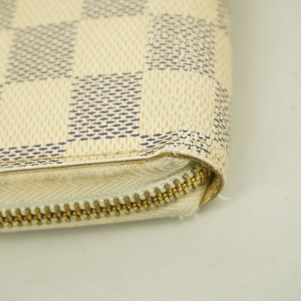 Louis Vuitton Wallet Damier Azur Zippy White — view 5