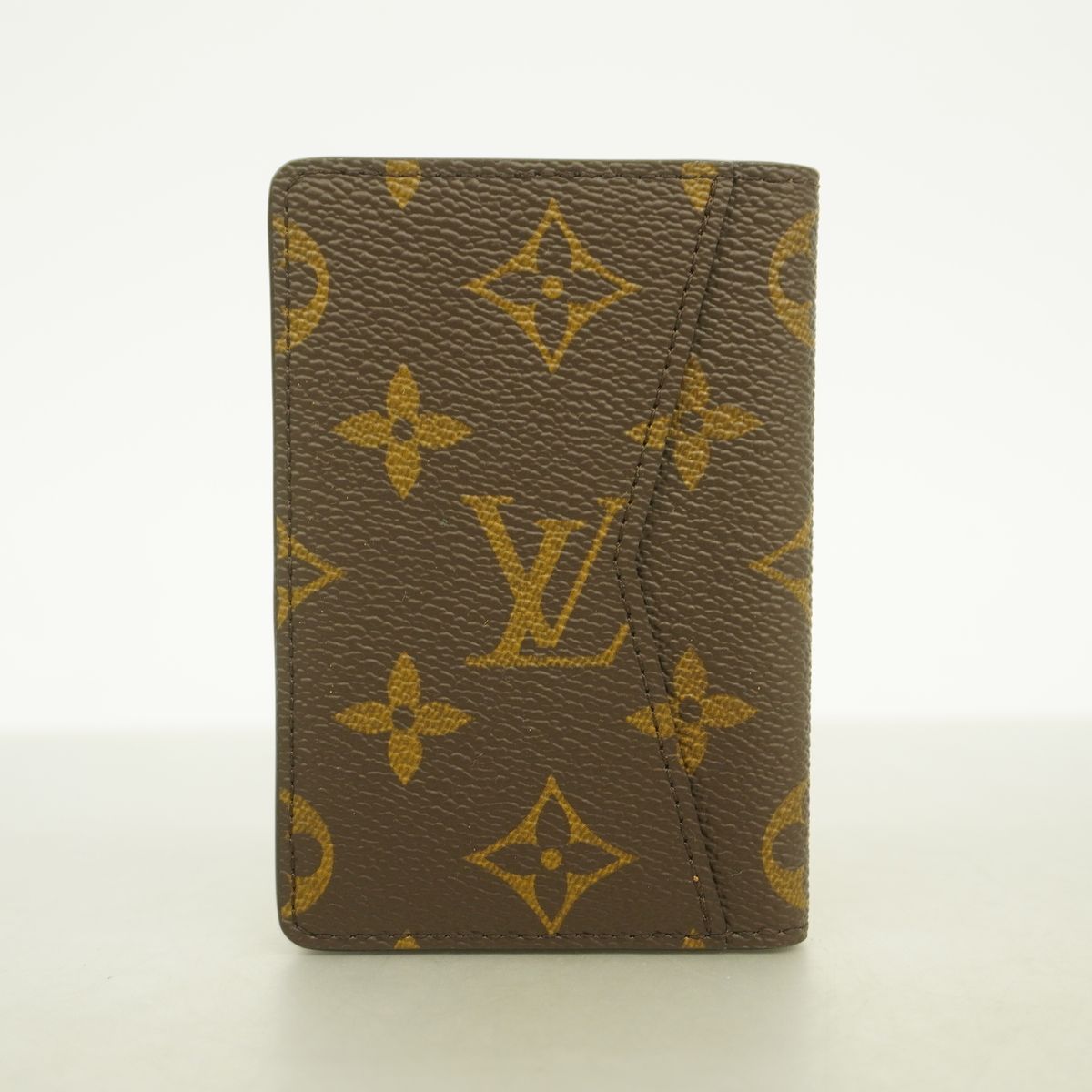 Louis Vuitton Card Case Monogram Pocket Organizer Brown — view 7