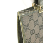 Gucci Shoulder Bag GG Canvas Jackie Black Silver — view 7