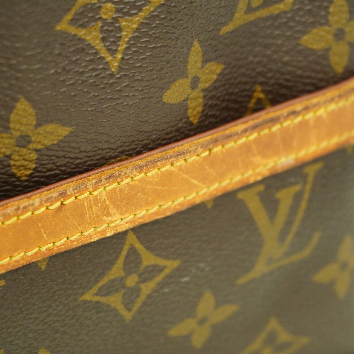 Louis Vuitton Shoulder Bag Monogram Danube Brown — view 6