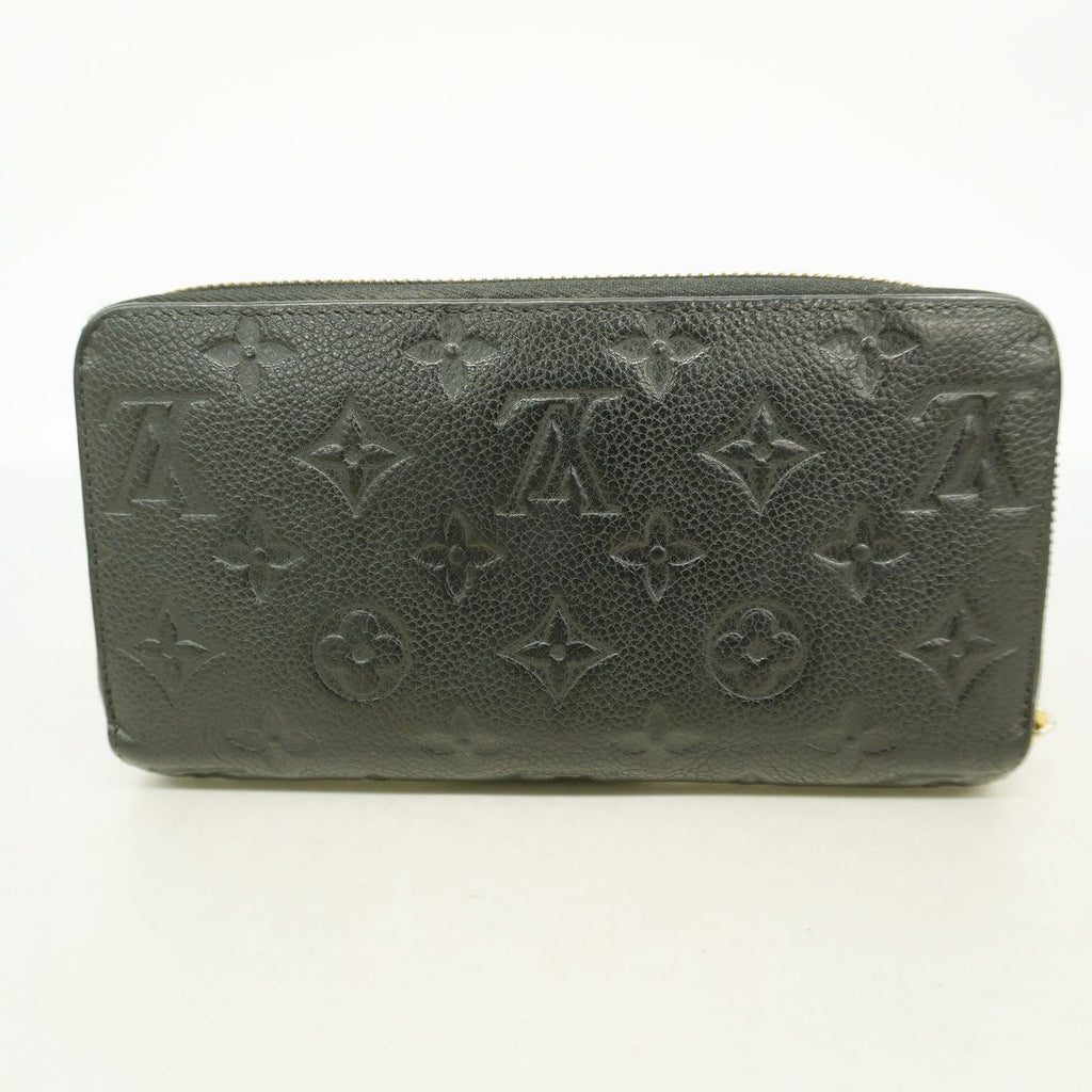 Louis Vuitton Wallet Monogram Empreinte Zippy Noir — view 8