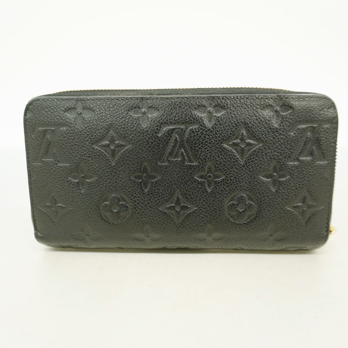 Louis Vuitton Wallet Monogram Empreinte Zippy Noir — view 8