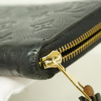 Louis Vuitton Wallet Monogram Empreinte Zippy Noir — view 7