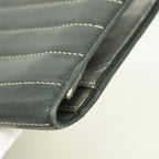 Chanel Wallet Mademoiselle Lambskin Black Silver — view 5