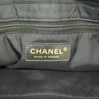 Chanel Tote Bag New Travel Nylon Black Gold — view 5