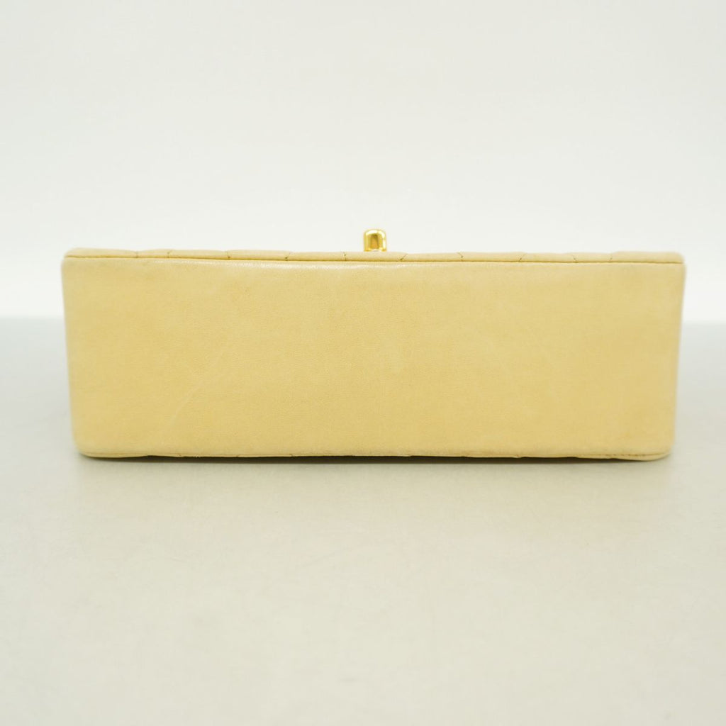 Chanel Shoulder Bag Diana Lambskin Beige Gold — view 3