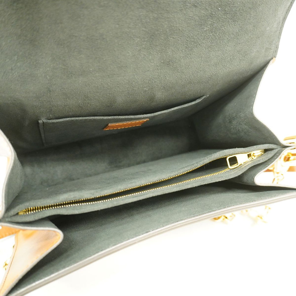 Louis Vuitton Handbag Monogram Reverse Dauphine MM Brown 2-Way Bag — view 4