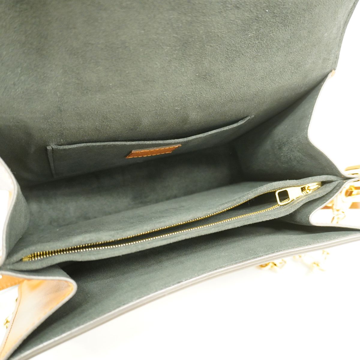 Louis Vuitton Handbag Monogram Reverse Dauphine MM Brown 2-Way Bag — view 4