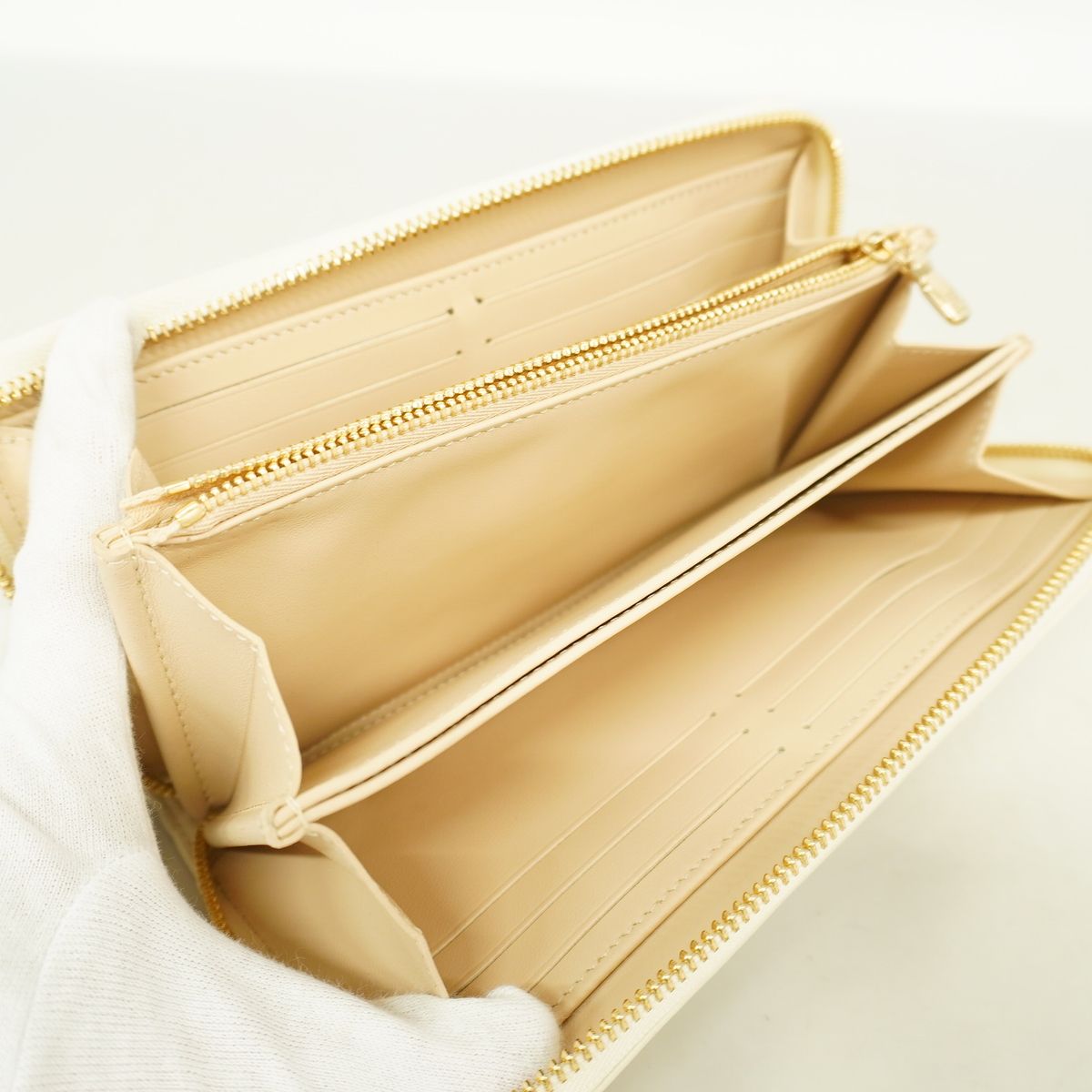 Louis Vuitton Wallet Cousin Zippy Dream Beige — view 3