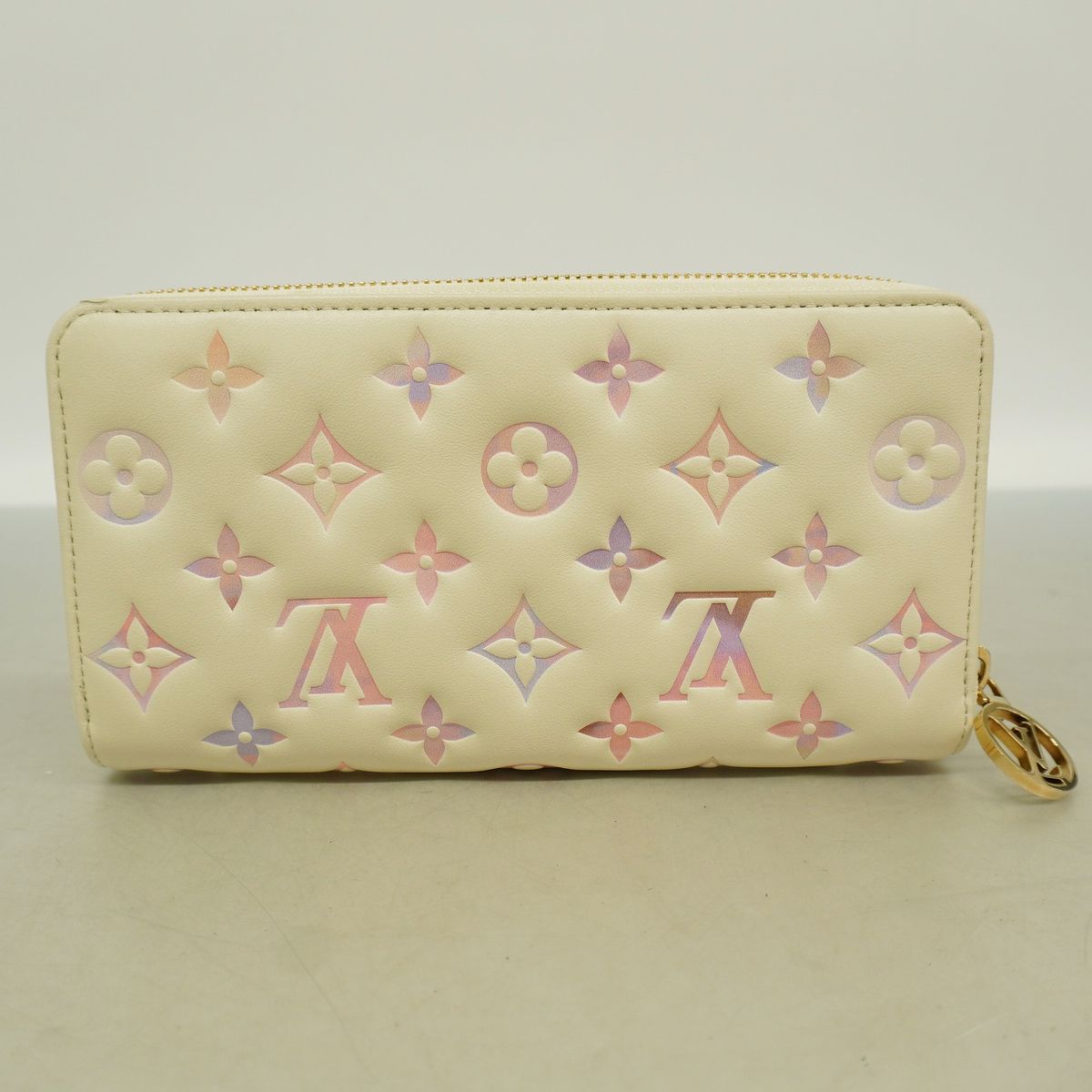 Louis Vuitton Wallet Cousin Zippy Dream Beige — view 8