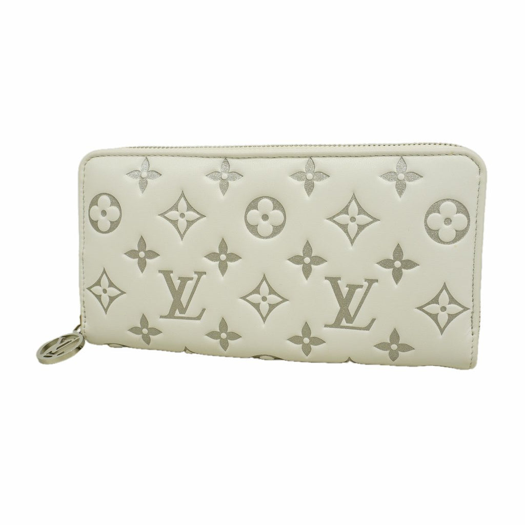Louis Vuitton Wallet Coussin LV Ski Zippy White
