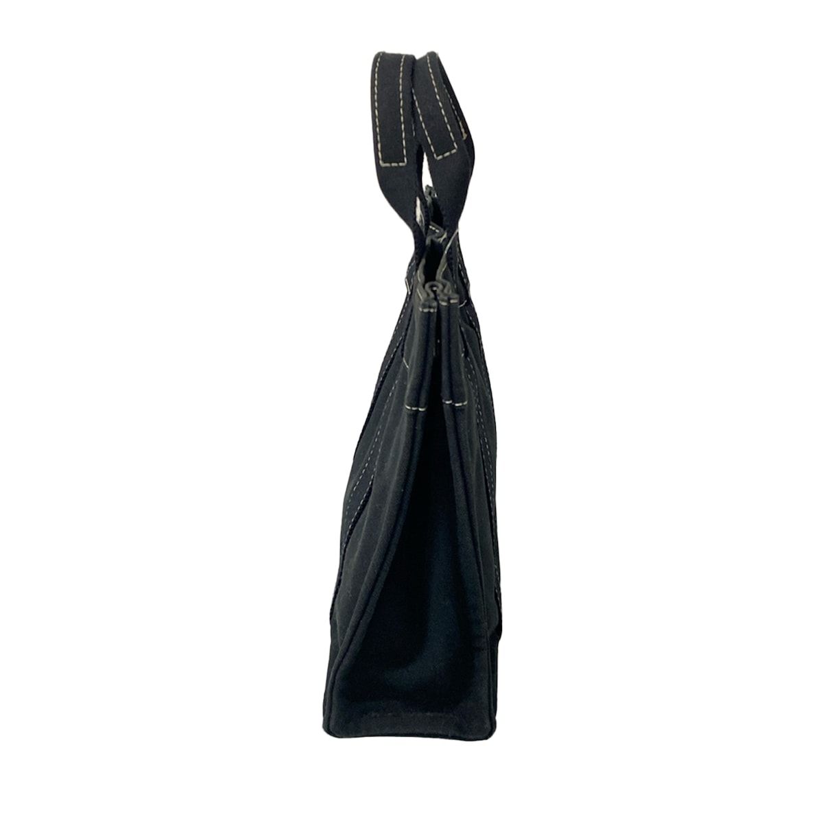 Hermes Tote Bag Sac Deauville PM Black — view 4